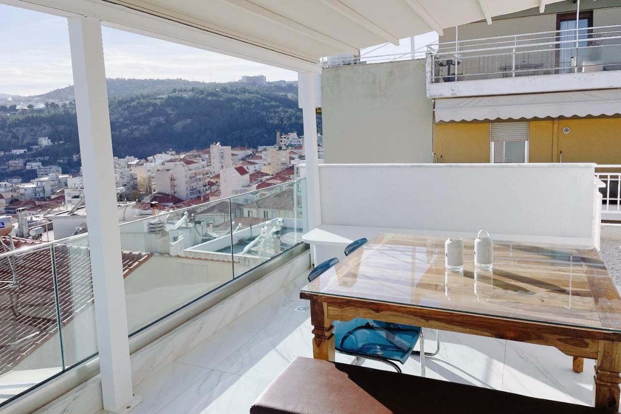 Euphoria Luxury Penthouse Apartment Kavála Exterior photo